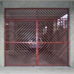 61 - Rejas Reja con rombos con tubular cuadrado de 1” a 10cms